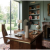 The Statesman - Burled Walnut Executive Desk