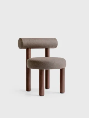 The Trestle - Cylindrical Back Dining Chair