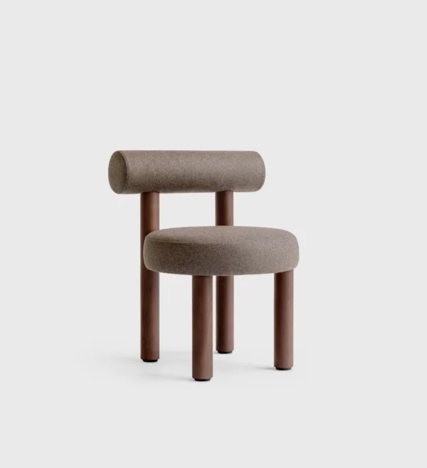 The Trestle - Cylindrical Back Dining Chair