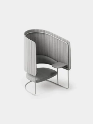 The Capsule - Ribbed Privacy Work Chair