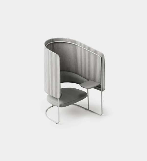 The Capsule - Ribbed Privacy Work Chair
