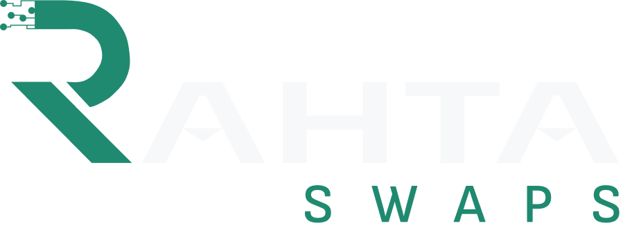 Rahta Swaps Icon White logo side orientation no bg image