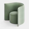 The Proton - Dual-Tone Privacy Lounge Chair