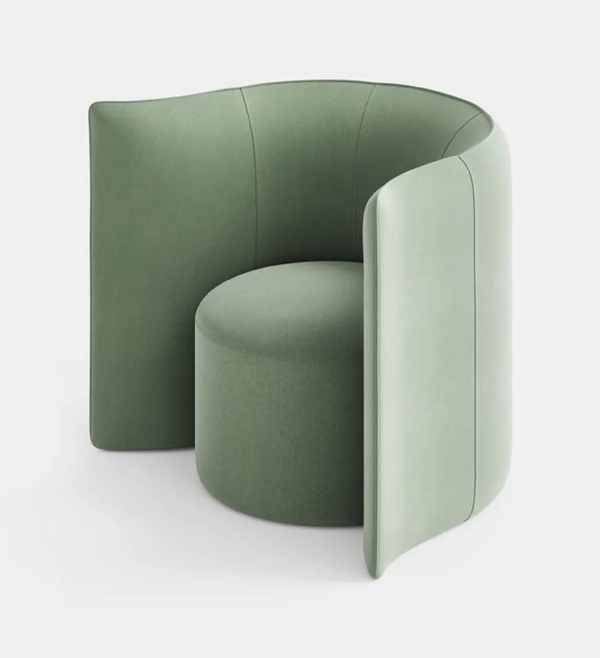 The Proton - Dual-Tone Privacy Lounge Chair