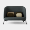 The Cove - Acoustic Privacy Sofa (Charcoal Edition)