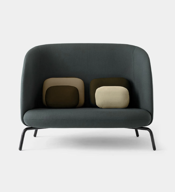 The Cove - Acoustic Privacy Sofa (Charcoal Edition)