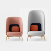 The Nest Duo - High-Back Privacy Lounge Chair Set